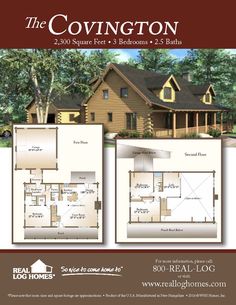 two story house plans with lofts and an open floor plan for the living room