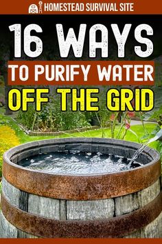 Water Collection System, Survival Skills Emergency Preparedness, Water Survival, Purify Water, Off Grid Survival, Living Off The Grid, Survival Skills Life Hacks, Homesteading Skills, Survival Life Hacks