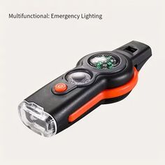 an emergency light is shown with the words multifunctional emergency lighting on it