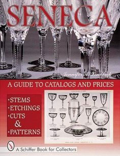 a book cover with wine glasses and other glassware on the front, in red