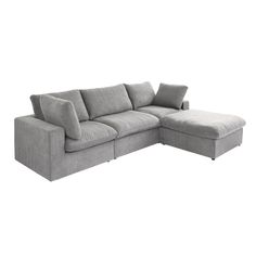 Sofa Cloud, Sofa With Ottoman, Home Contemporary, Sectional Slipcover, Modern Sofa Sectional, Linen Sofa