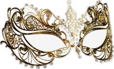 Elegant Wedding Masks, Elegant Masquerade Mask For Formal Occasions, Elegant Formal Mask For Carnival, Gold Venetian Masquerade Mask For Formal Occasions, Gold Formal Masks For Carnival, Elegant Formal Masks For Carnival, Gold Masks For Formal Carnival Occasions, Elegant Party Masks And Prosthetics, Gold Masks For Carnival And Formal Events