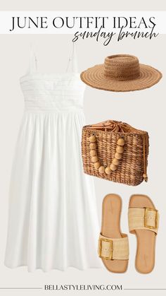 Brunch Style Outfits, Summer Coastal Outfits, White Sundress Outfit, Summer Lunch Outfit, White Dress Outfits, White Beach Outfit, Coastal Outfits, Summer Outfits White, Aussie Summer