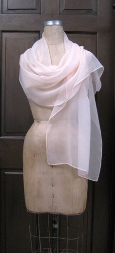 "Chiffon shawl great complimentary for your outfit. Large size of this shall allow to wear it as wrap; light weight of fabric will making elegant draping on your shoulders. High quality polyester fabric preventing from appearing wrinkle when wearing. Wrap, tie to make unique design as desire. Size approximate 17\" x 70\" Color: Blush Fabric: Chiffon /Poly" Elegant Silk Chiffon Scarves For Summer, Elegant Organza Silk Scarf For Summer, Elegant Georgette Shawl, Elegant Sheer Chiffon Scarves, Elegant Silk Chiffon Scarves For Wedding, Elegant Silk Chiffon Scarf For Wedding, Elegant Silk Chiffon Wedding Scarf, Elegant Chiffon Scarves For Summer, Outfit Large