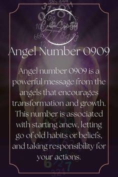 an angel number sign with the words angel number 9 on it and a purple background