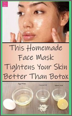 THIS HOMEMADE FACE MASK TIGHTENS YOUR SKIN BETTER THAN BOTOX Tighten Facial Skin, Homemade Face Mask, Count Calories, Skin Secrets, Homemade Face Masks, Homemade Face