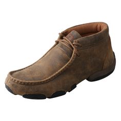 Women's Twisted X Chukka Driving Moc WDM0001 Womens Twisted X Chukka Boots, Driving Mocs, Chukka Shoes, Womens Boat Shoes, Leather Moccasins