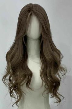 Full Bangs Long Hair, Girls Easy Hairstyles, Hair Stages, Pretty Hair Cuts, Cool Hair Designs, Hairstyles Design, Korean Hair Color, Amazing Hairstyles, Hair Inspiration Long