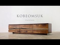 the koboomsuk furniture is made out of wood and has been designed to look like