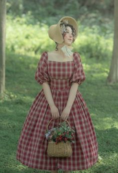 Cottagecore Fashion Dresses, Op Dress, Cottagecore Outfits, Old Fashion Dresses, Cottagecore Fashion, Classic Casual, Mori Girl, Historical Dresses, Dieselpunk