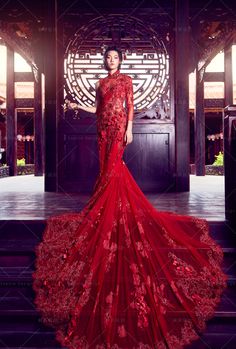 Taiwan Wedding Dress, Chinese Inspired Wedding Dress, Red Bridal Dress Gowns, Chinese Bridal Dress, Chinese Style Wedding Dress, Red Chinese Wedding Dress, Taiwan Wedding, Cheongsam Wedding, Wedding Qipao