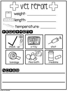 a printable worksheet for the vetrefort and other things to do