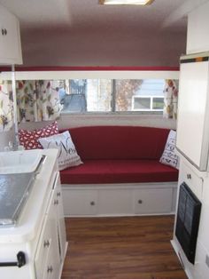 the kitchen is clean and ready to be used as a living room or dining area