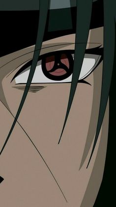 an anime character with green hair and big eyes looking at the camera while staring straight ahead