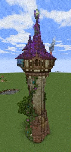 an image of a mushroom house in minecraft