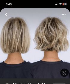 Long Layered Bob, Best Bob Haircuts, Layered Bob Hairstyles, Cute Hairstyles For Short Hair, Haircuts For Fine Hair, Haircut For Thick Hair, Short Blonde