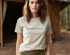 Introducing our exclusive Architecture-themed shirt, designed to delight architects and architecture enthusiasts alike! The eye-catching design features playful yet sophisticated elements, making it an ideal gift for architects, architecture students, or anyone with an appreciation for the built environment. With its witty slogan and sleek aesthetic, this shirt effortlessly combines humor with a love for architecture. Whether you're exploring new structures or brainstorming your next design mast Architecture Graduation, Gift For Architect, Photo Care, Sleek Aesthetic, Architecture Student, Built Environment, Clean Design, O Design, A Love