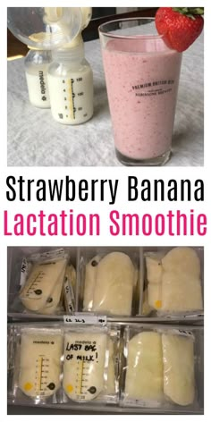 If you're looking for a milk supply increase, this strawberry banana lactation smoothie recipe is a great option! Check out this milk supply increase drink recipe or pin for later! #milksupply #increase #recipe #drink Munchy Food Snacks, Meals With Wic Foods, Meals For Milk Production, Postpartum Smoothie Recipes, Milk Supply Increase, Lactation Smoothies, Breastfeeding Drinks, Milk Supply Smoothie, Drinks To Increase Breastmilk Supply