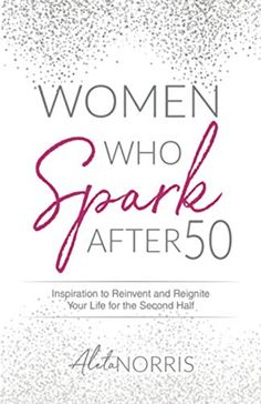 the cover of women who speak after 50 by annorisis, with pink lettering