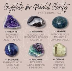 Crystal Prescriptions, Crystal Knowledge, Crystal Identification, Over Thinking, Witch Things, Rock Club, Crystal Properties