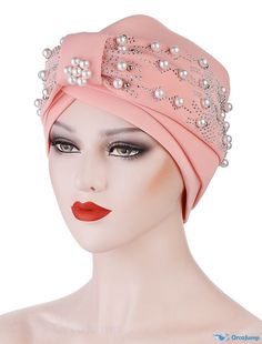 OrcaJump - High Quality Exquisite Beaded Turban Hat for Women with 11 Color Options - Muslim Scarf, Hijab, Islamic Hat Product Description Season Fall, Spring Pattern Solid / Plain Color Material Polyester Style Nordic Style Similar Products h2 { text-align: center; } /* 换行 */ li{ white-space: normal; word-break: break-all; word-wrap: break-word; } .red-box { width: 100%; display: flex; flex-direction: row; flex-wrap: wrap; justify-content: center; } .red-box > div { width: 190px; height: 250px; Nail Pearl, Mesh Scarf, Fall Fashion Accessories, Velvet Turban, Pink Hats, Scarf Hijab, Spring Pattern, Pearl Decor