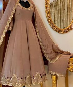 Stylish Dress Designs Pakistani, Frock Suit Design, Saima Khan, Frock Ideas, Designer Suits For Wedding, Latest Punjabi Suits, Punjabi Suits Designer Boutique, Long Frock Designs