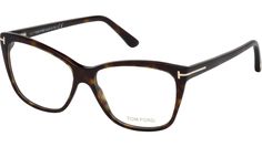 Tom Ford eyeglass frame for women model FT5512-B featuring shiny dark havana full rim acetate frame with demo lens. Frame line: Prescription Glasses. Brand code: FT5512. Color code: 052. Authorised Tom Ford Online Reseller. Your glasses will come including the original case and accessories and will be covered by 12 month global warranty. Tom Ford Women, Barton Perreira, Havana Color, Shapes Images, Women Eyeglasses, Eyeglasses Frames For Women, Fashion Eye Glasses, Black B, Oliver Peoples