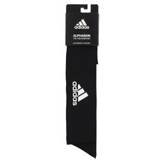 Adidas Alphaskin Tennis Tie Headband 1 Per Pack - Color: Black Alphaskin Tie Headband. Developed with newly engineered Alphaskin compression technology, this headband provides a lightweight, responsive feel while keeping your line of sight free from moisture. 91% Polyester / 9% Spandex Embroidered Adidas Logo Size: 2.5" width. Color: Black / White 1 Per Pack One Size Fit Most / Unisex Item # 5137633 Tennis Racquets, Headband Black, Tie Headband, Adidas Logo, Tennis, Size 2, Black White, Adidas, Spandex