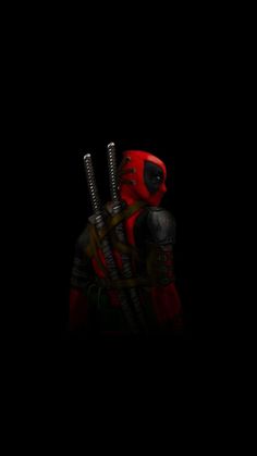 Iphone Wallpapers, Deadpool, Iphone Wallpaper, Wallpapers, Iphone, Red, Black