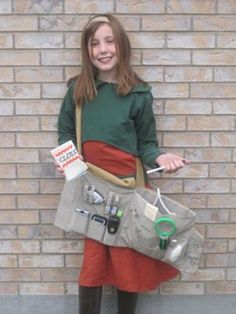 Nancy Drew: The kids were asked by their school to dress up as children's book characters. Kamryn dressed as Nancy Drew (from the Disney Movie) complete with Nancy Childrens Book Character Costumes, Crazy Characters, Bookish Halloween, Childrens Book Characters