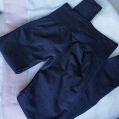 Never Worn Unknown Brand, Size Medium Scrunch Leggings, Source Unknown, Black Jumpsuit, Dark Black, Colorful Leggings, Black Gray, Dark Grey, Pant Jumpsuit, Black And Grey