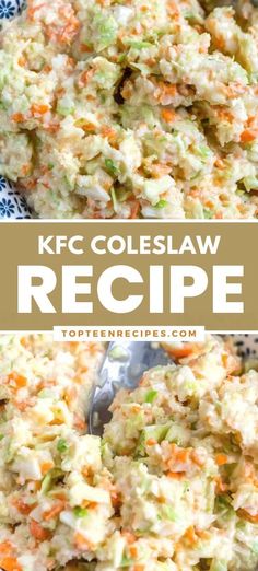 this coleslaw recipe is loaded with carrots and celery