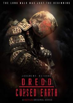 the movie poster for dredded earth