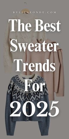 2025 Fashion Trends, Trends 2025, How To Look Expensive, Fall Winter Trends, Timeless Outfits, 2025 Fashion, Elegant Sweater, Winter Capsule Wardrobe