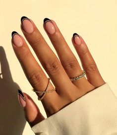 Black Double Line French Tip Nails, Black Double French Tip Nails, Double Tip Nails, Double French Manicure, Double French Tip Nails, Double French Nails, Double French Tip, Patriotic Nails, Nails Inspired