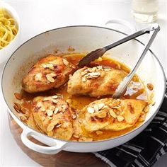 Chicken With White Wine Sauce, Chicken In White Wine Sauce, Chicken In Wine Sauce, Chicken In White Wine, Chicken White Wine Sauce, White Wine Sauce Recipes, Chicken Wine, Chicken Entree, White Wine Chicken