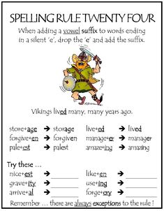 an english worksheet with words and pictures to help students learn how to spell