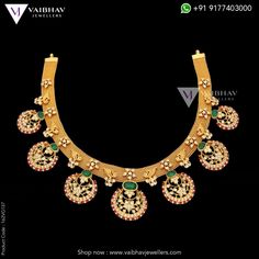 Kaasula Haaram, Fancy Gold Necklace, Gold Fancy Necklace, Thali Design, Bottu Mala, Heavy Jewellery, Bridal Diamond Necklace, Jewellery Wedding