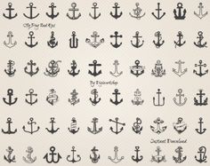 an image of different types of anchors