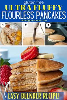 the ultimate guide to gluten - free floured pancakes for breakfast or brunch