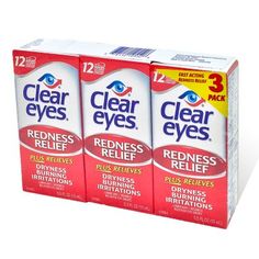 Relieves red eyes, plus relieves dryness, burning and other irritations Provides up to 12 hours of soothing comfort From the #1 brand of redness relief eye drops Burning Eyes, Contact Solution, Vaseline Lip Therapy, Eye Drop, Lip Therapy, Vaseline Lip, Clear Eyes, Eye Drops, 3rd Eye