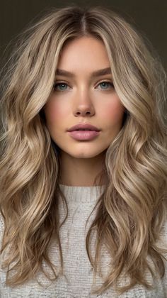 Vibrant Blonde Hair Transformations for Bleach Blonde Buzz Cut 🌺 Cool Old Money Blonde, Butter Beige Blonde Hair, Neutral Bright Blonde, Sandy Blonde Hair Balayage, Muted Blonde Hair, Mousey Blonde Hair, Rich Blonde Hair, Blonde Highlights On Curly Hair, Blonde Balayage Mid Length