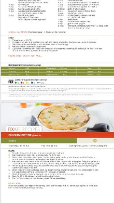 434 calories per serving Chicken Pie, Chicken Pot, Chicken Pot Pie, Pot Pie, Baking Powder, Garlic Cloves, Pie, Chicken, Quick Saves