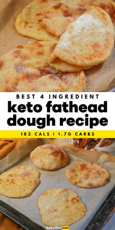 EASY Fathead Dough Recipe (4 Ingredients) - This is the only keto fathead dough you will ever need. Making keto pastry is no longer a struggle! Versatile and easy to make it will become your go-to base for all recipes that require dough. It’s a great recipe that is low carb and keto made with mozzarella and cream cheese. Keto Fathead Dough, Fathead Dough Recipe, Fathead Dough, Diet Breakfast, Keto Recipes Dinner, Low Carb Bread, Keto Bread, Low Carb Keto Recipes, Dough Recipe