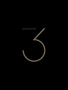 the number three in gold on a black background with text that reads, ` '