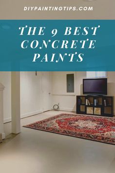 the 9 best concrete paint's to use in your home or office - diy painting tips