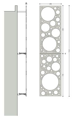 the head gasket is shown with measurements for each cylinder and its corresponding parts