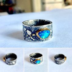 Bold Jewelry, Handmade Rings, Artisan Jewelry, Class Ring, Jewelry Box, Rings For Men, Jewelry Rings, Silver Rings, Jewelry Making