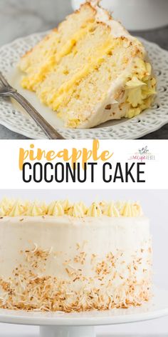 this pineapple coconut cake is the perfect dessert for any occasion it's so easy to make