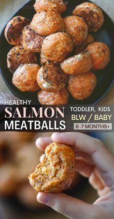 baby salmon finger food Blw Dinner Ideas 7 Months, Blw Snacks 7 Months, Blw Recipes For Whole Family, Salmon Baby Led Weaning, Salmon Recipes For Baby, Blw Waffles 6 Months, Blw Recipes 6 Months Dinner, Salmon Baby Food Recipes